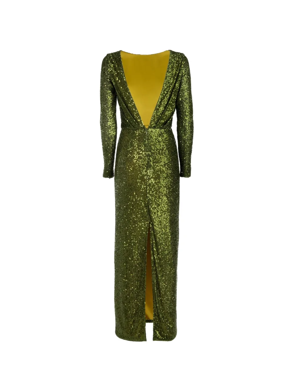 Catalina Georgia maxi-jurk met pailletten Groen