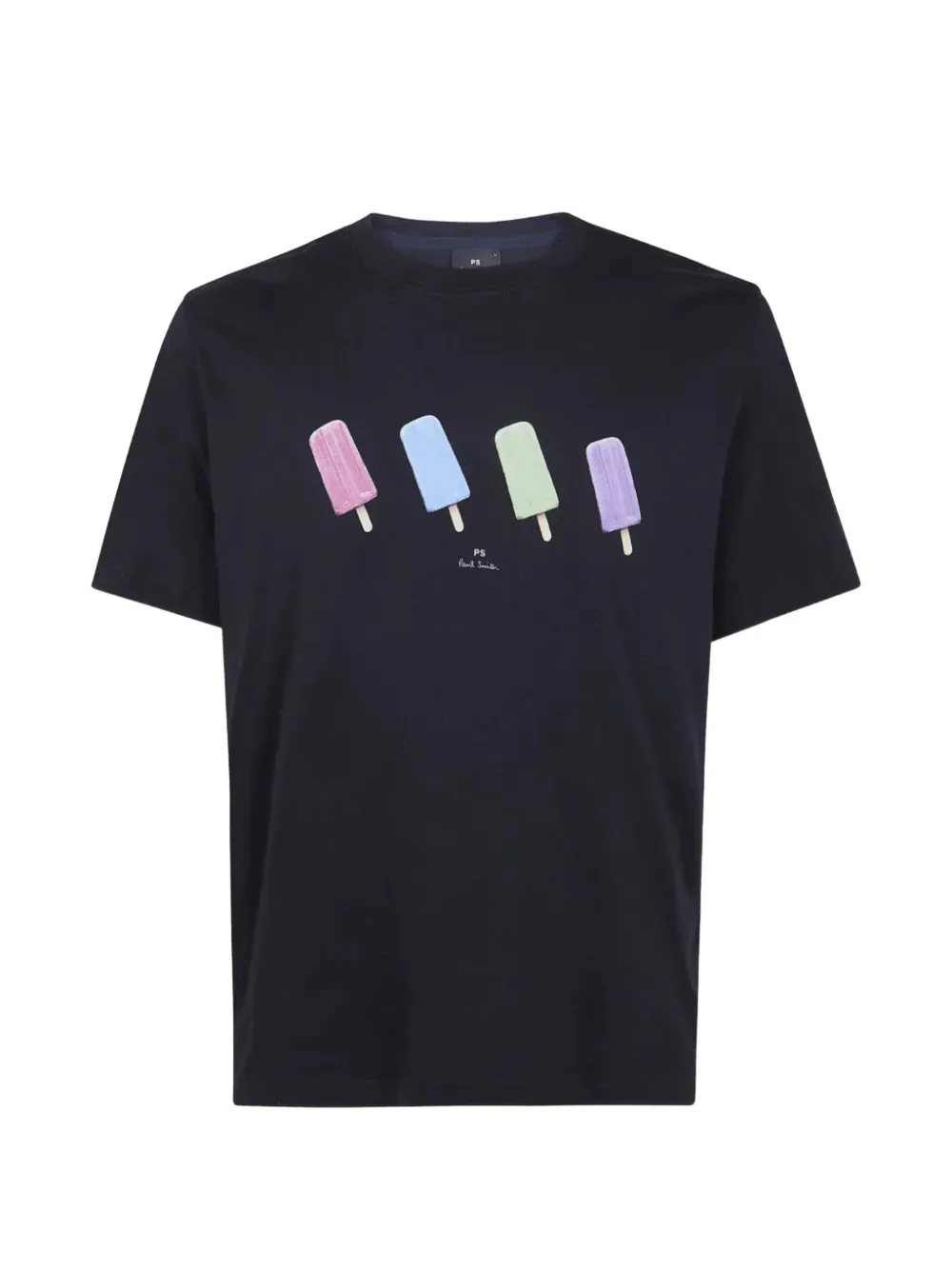 Paul Smith ice-lolly print T-shirt - Blau