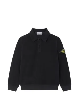 Stone Island Junior ジップアップ パーカー | ブルー | FARFETCH JP