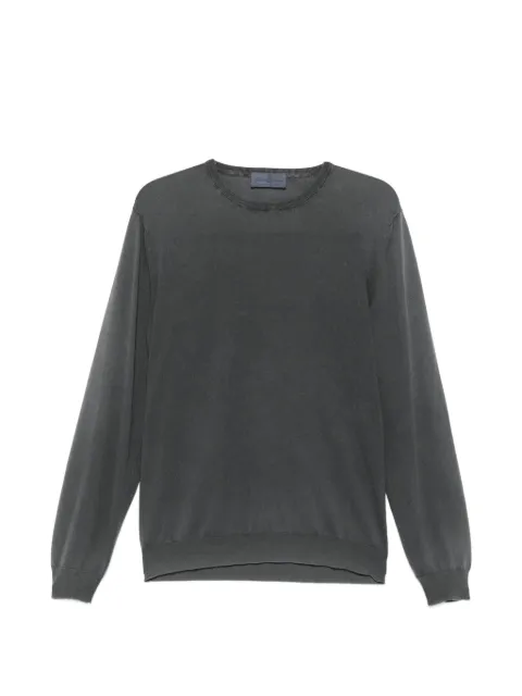 Della Ciana Suéter decote careca com mangas longas