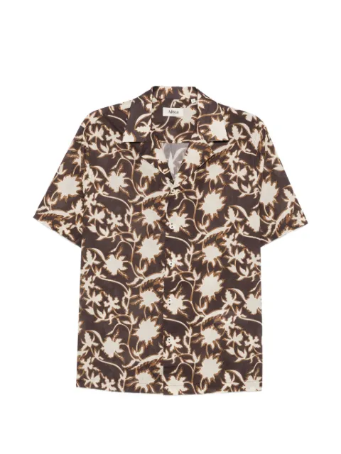 Altea floral-print short-sleeve shirt