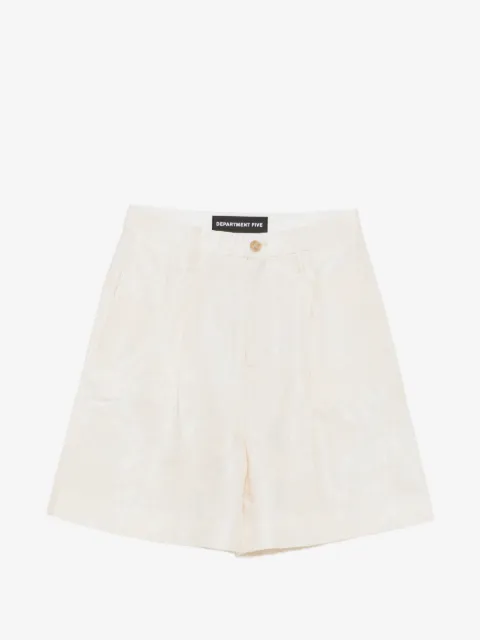 Department 5 shorts con motivo floral en jacquard