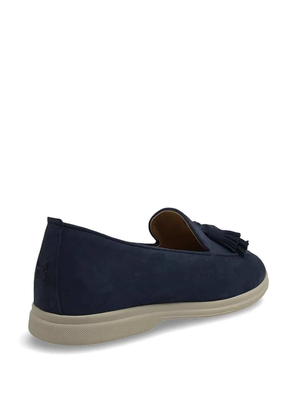 Henderson Baracco Suède loafers Blauw