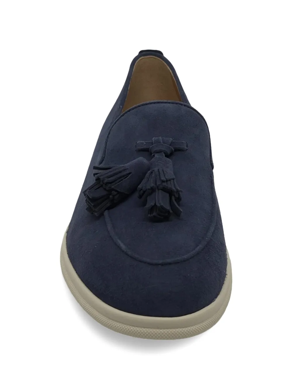Henderson Baracco Suède loafers Blauw