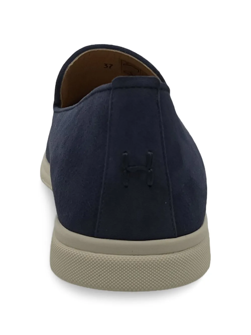 Henderson Baracco Suède loafers Blauw