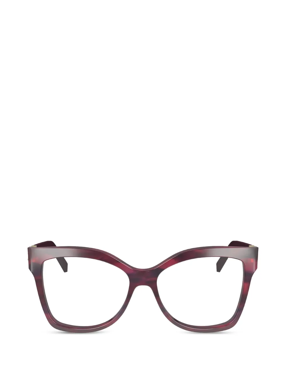 Karl Lagerfeld Brille mit Cat-Eye-Gestell - Violett