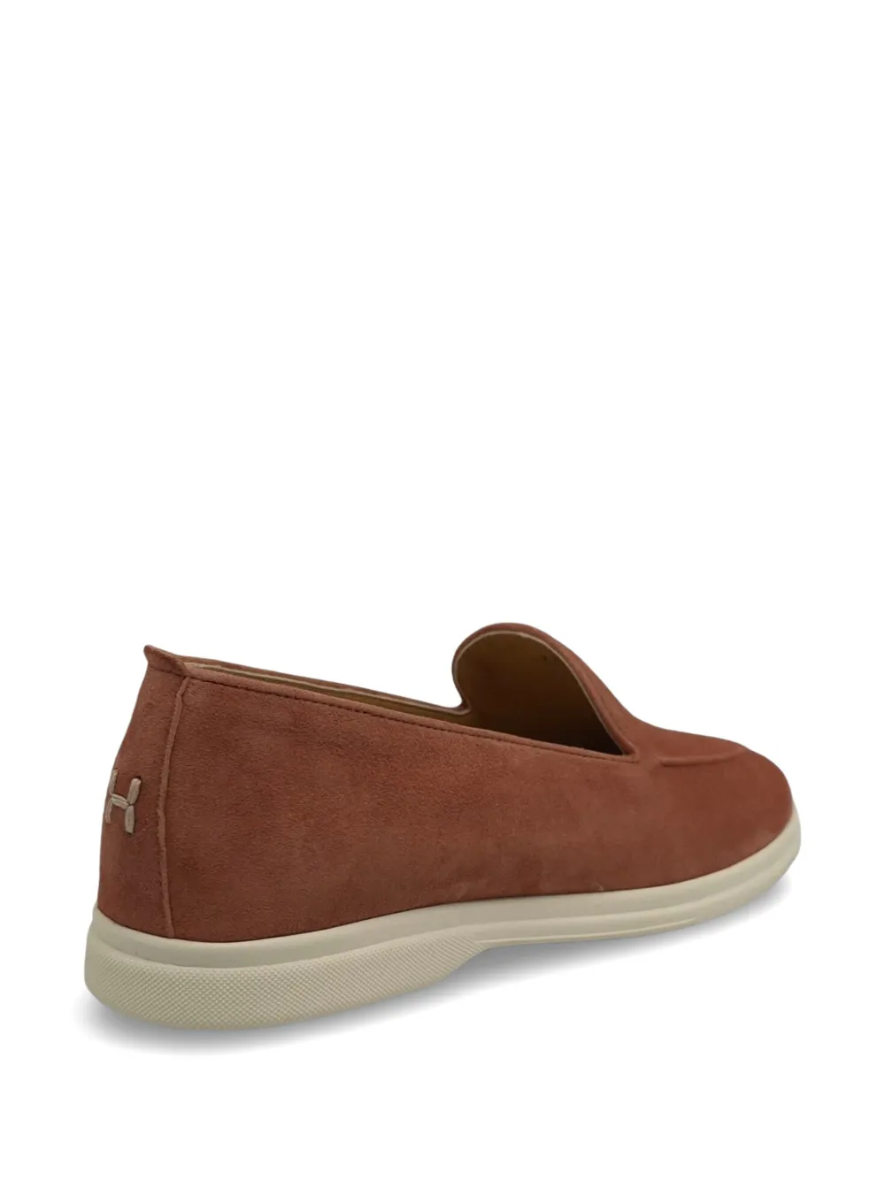 Henderson Baracco suede slip-on loafers Bruin