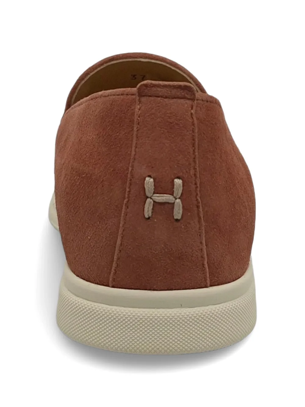 Henderson Baracco suede slip-on loafers Bruin