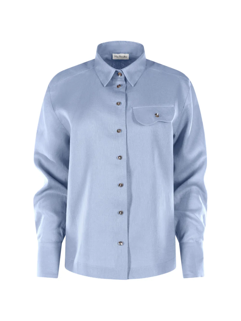 Mia Peculiar Camicia con bottoni - Blu