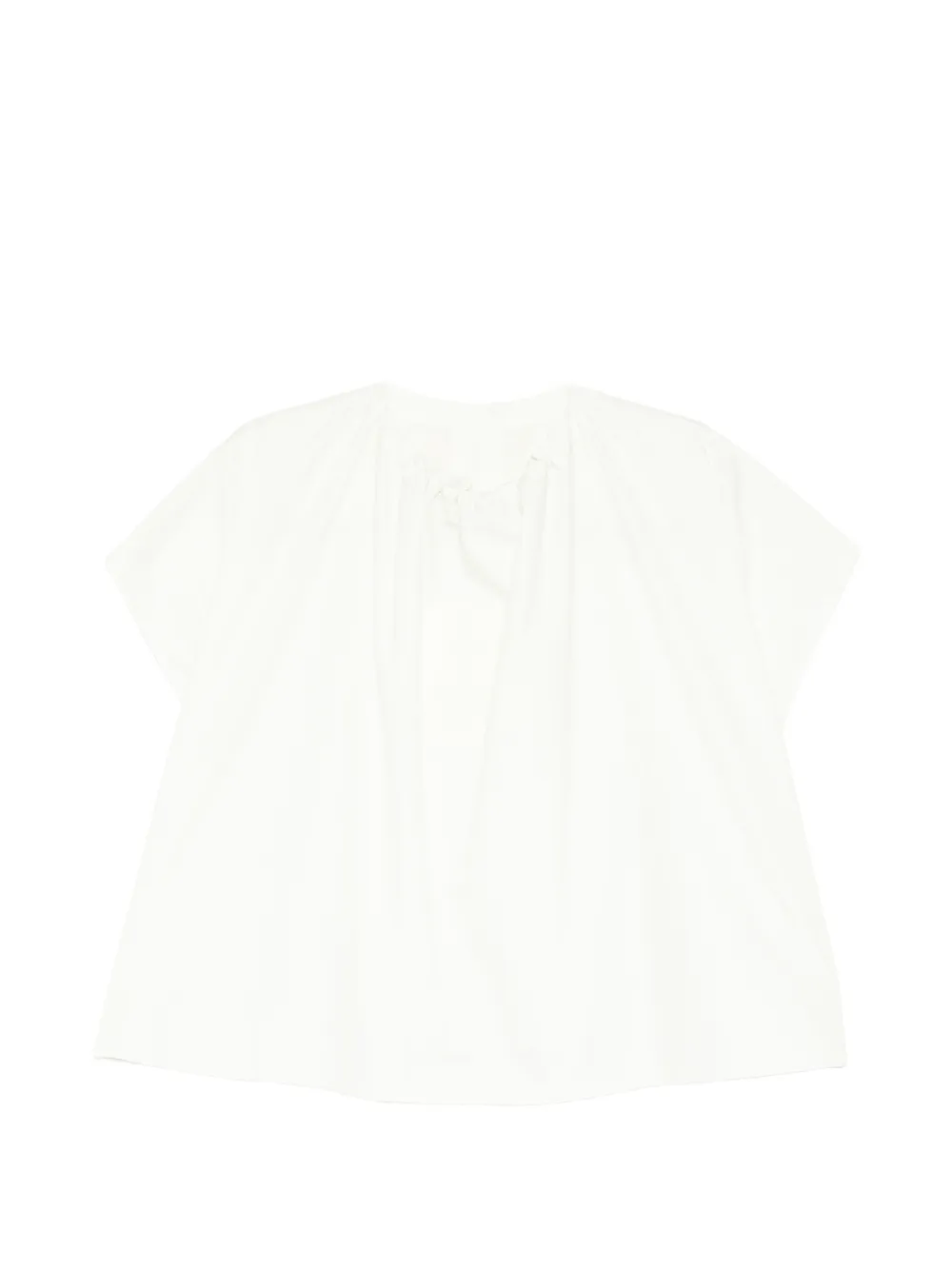 Toogood Poet gathered top - Bianco