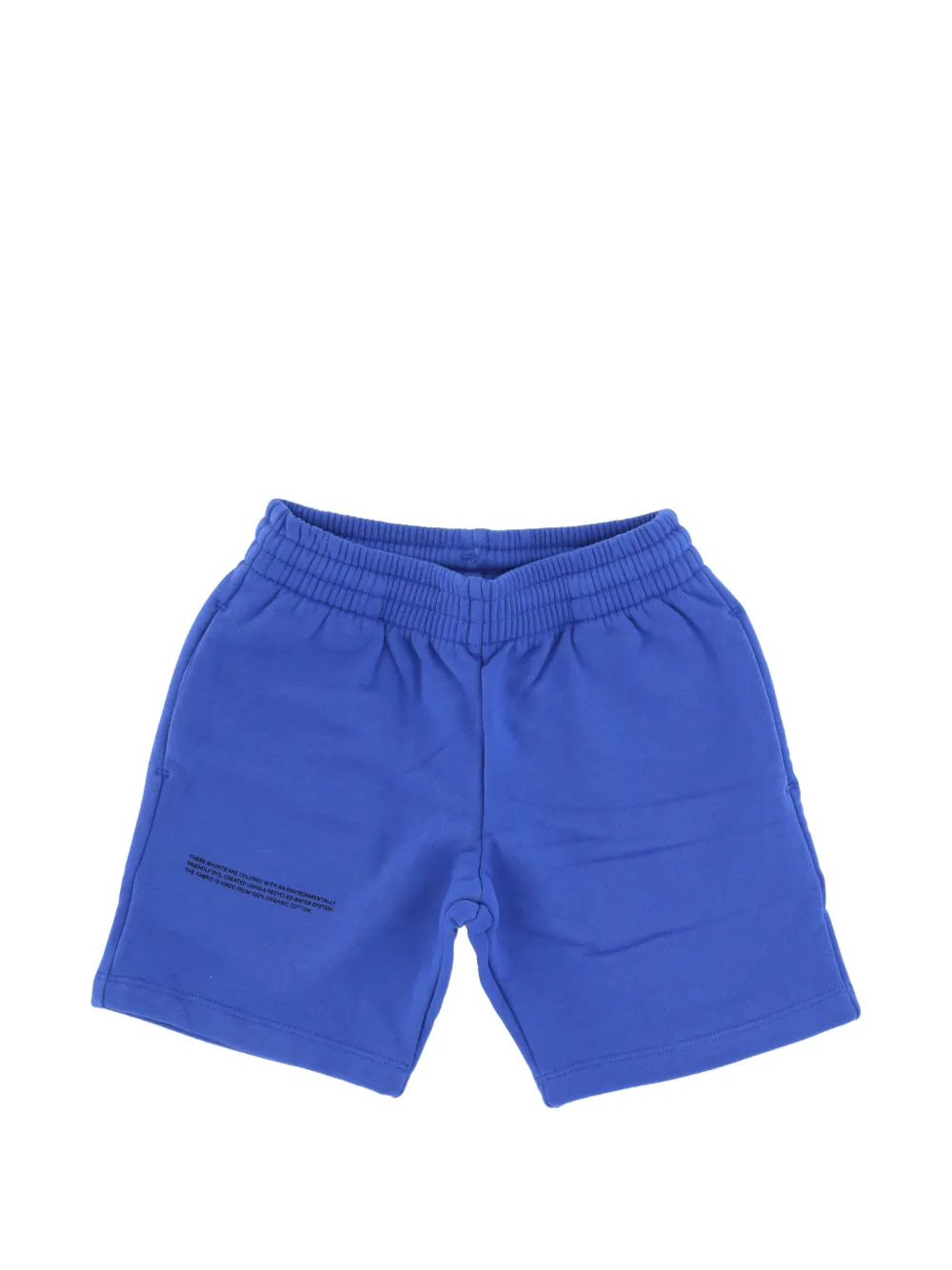Pangaia Kids logo-print elasticated shorts - Blu