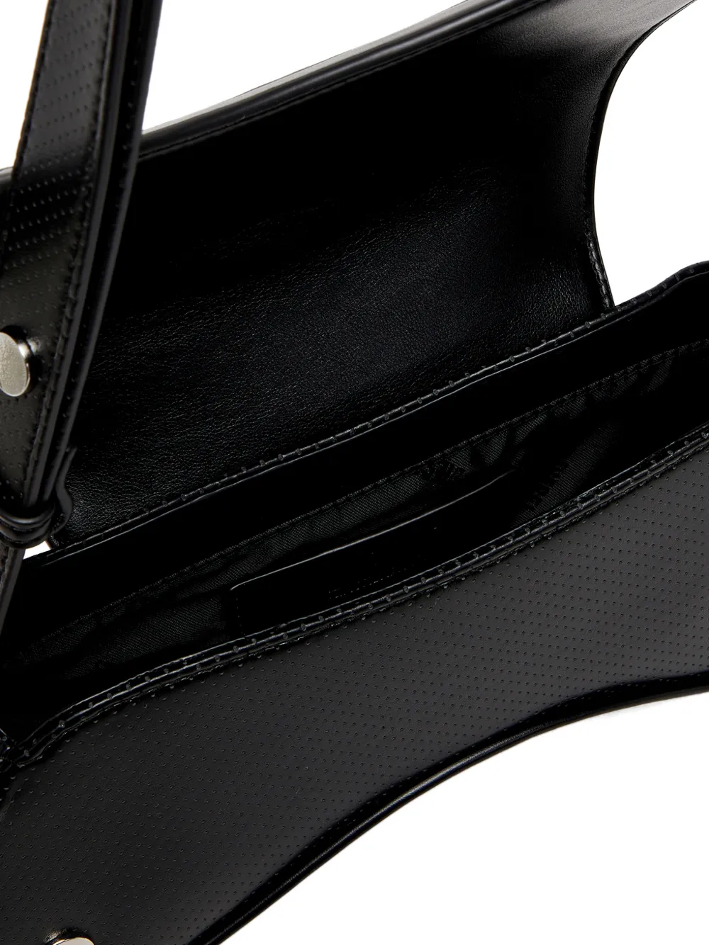 Diesel Play gewatteerde crossbodytas met geperforeerde details Zwart
