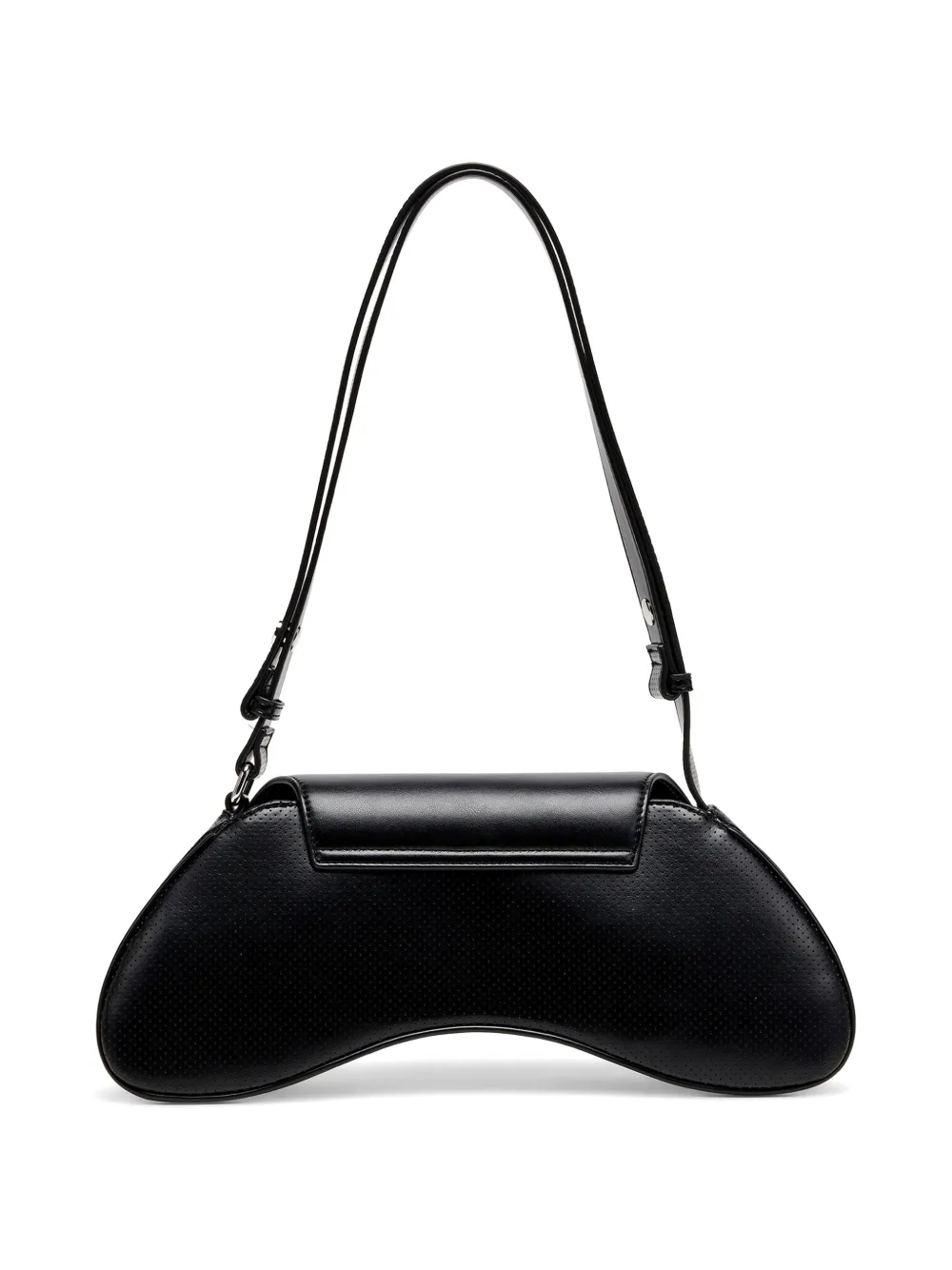 Diesel Play gewatteerde crossbodytas met geperforeerde details Zwart
