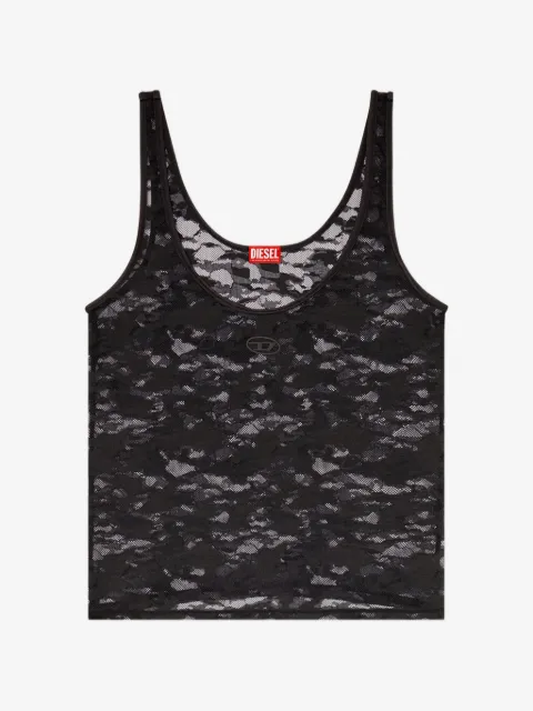 Diesel Top con stampa camouflage