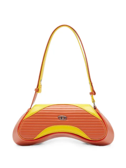Diesel Play - cross body bag in quilted perforated PU