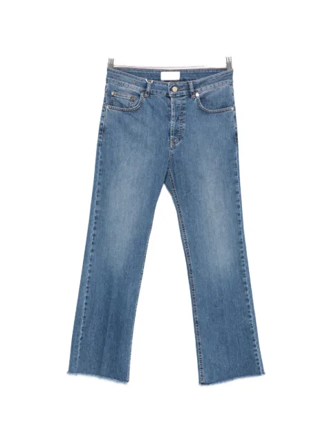 I BLUES raw-hem flared jeans