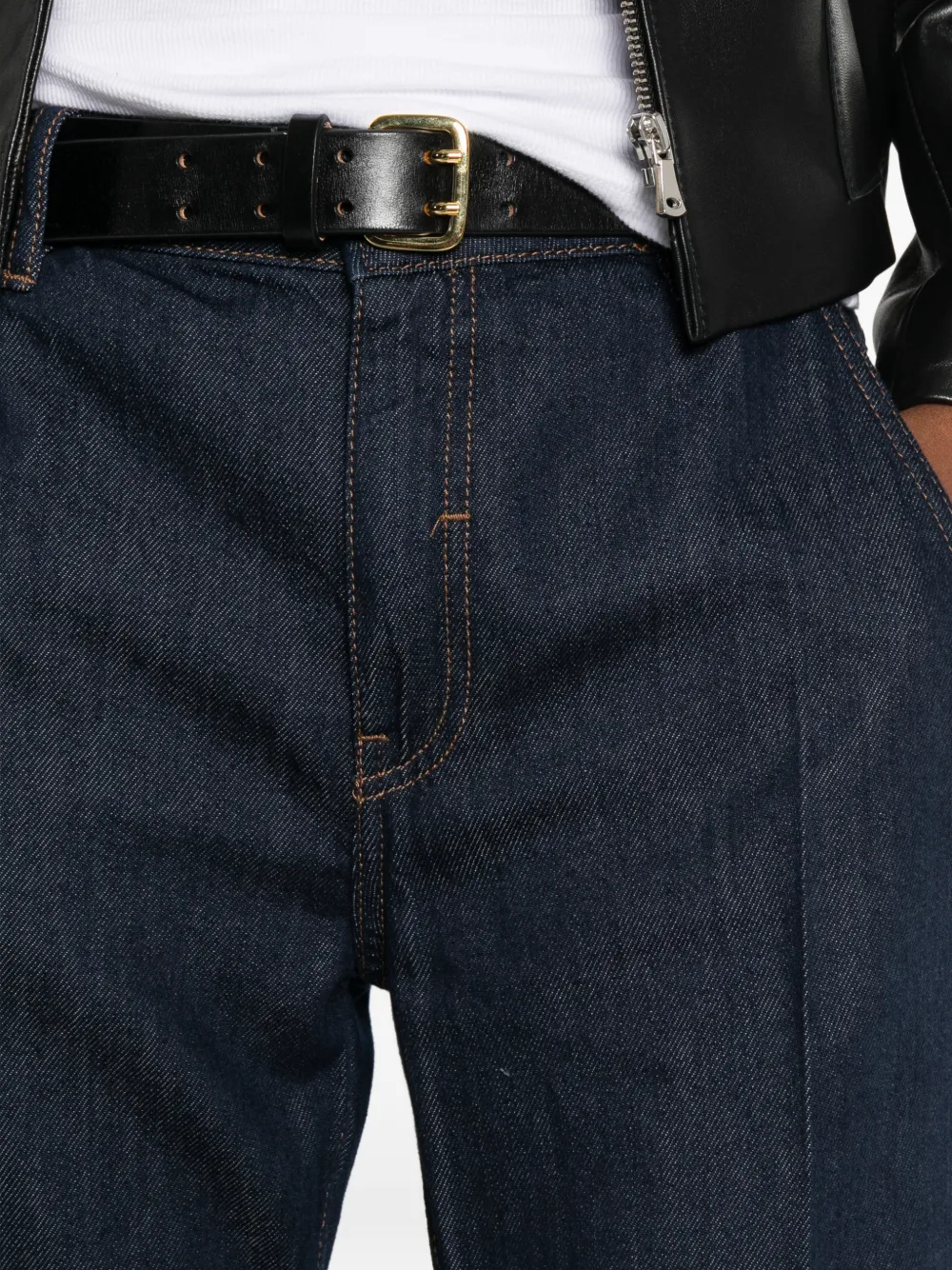 I BLUES Jeans met persplooi Blauw