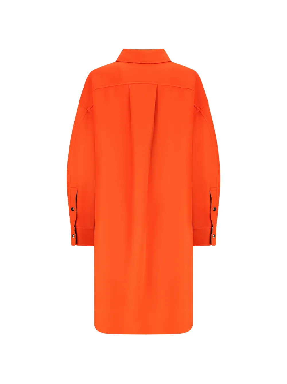 LOEWE Jas met leren patch en knopen Oranje