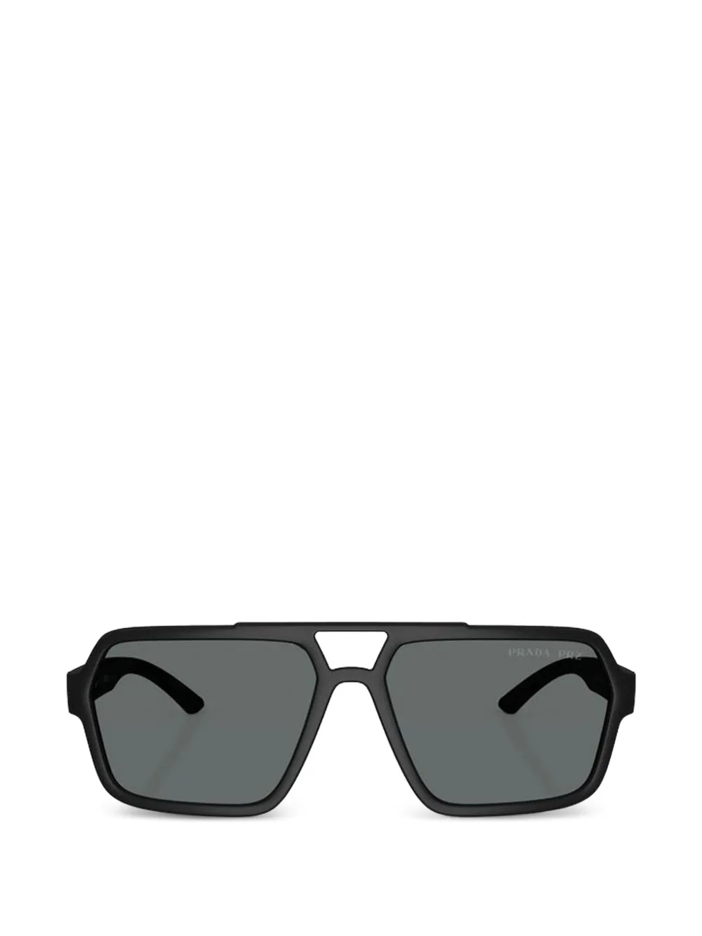 Prada Linea Rossa geometric-frame sunglasses - Nero