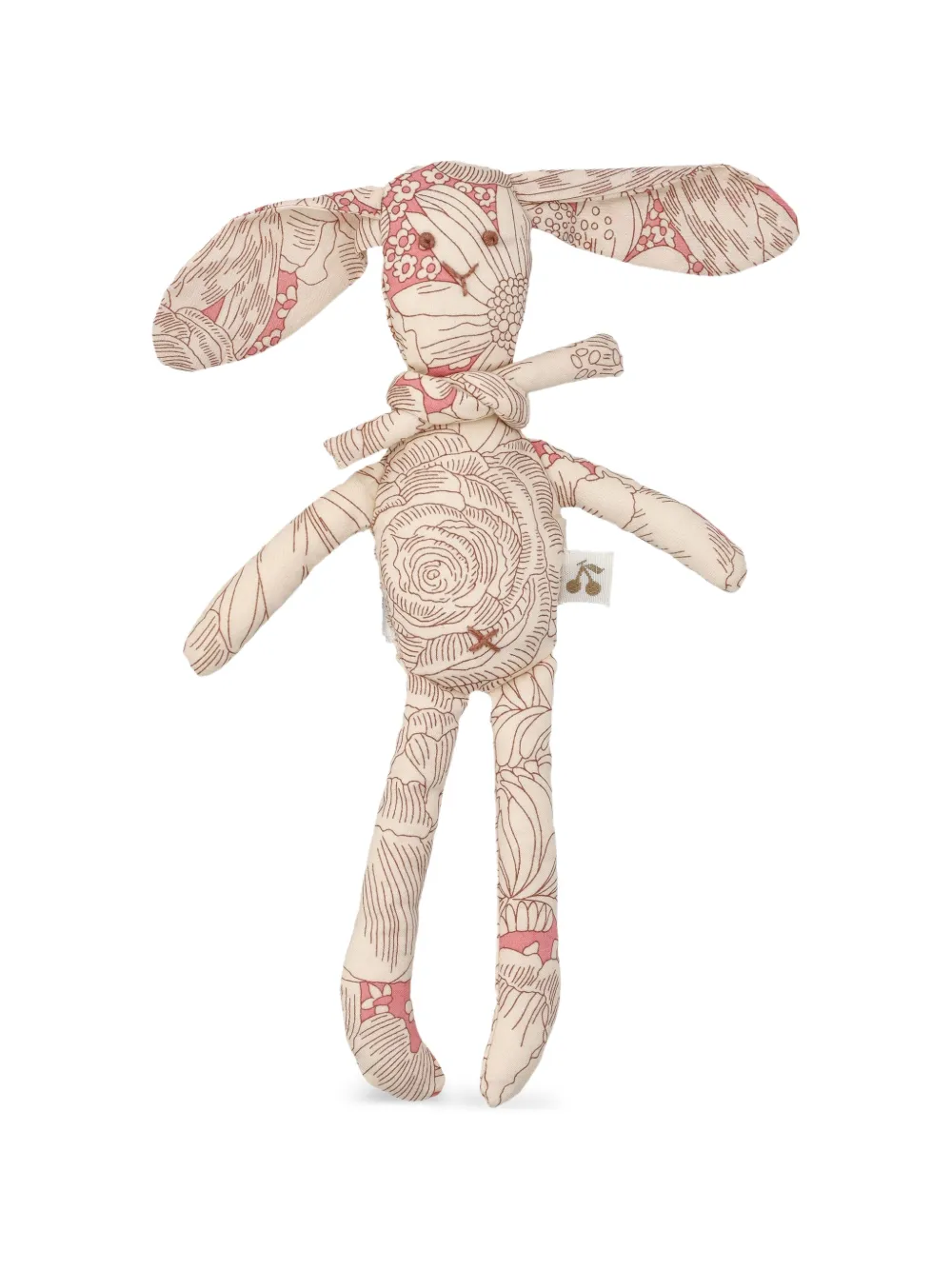 Bonpoint Taki floral-print doudou - Nude