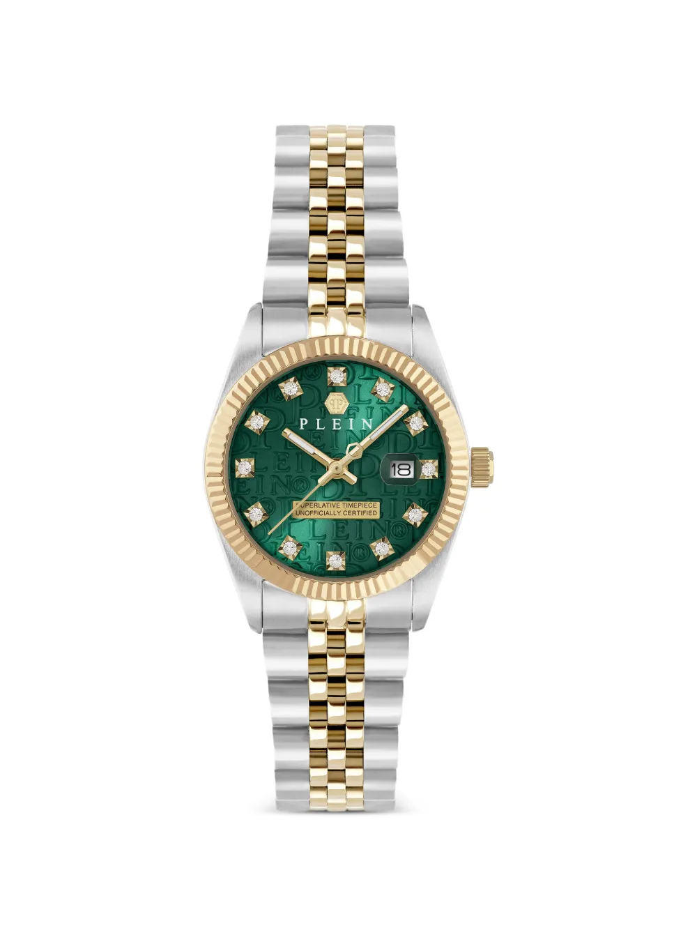 Philipp Plein Date Superlative 34mm - Verde