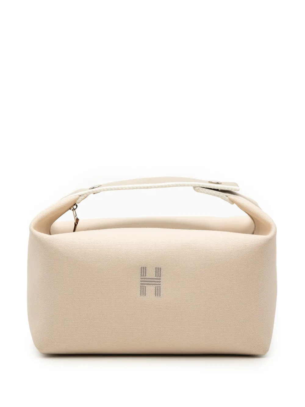 Hermès Pre-Owned 2020-2026 Large Toile Bride A Brac Case vanity bag - Marrone