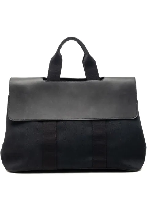 Hermès Pre-Owned bolso de mano Toile and Swift Valparaiso MM 1990-2015