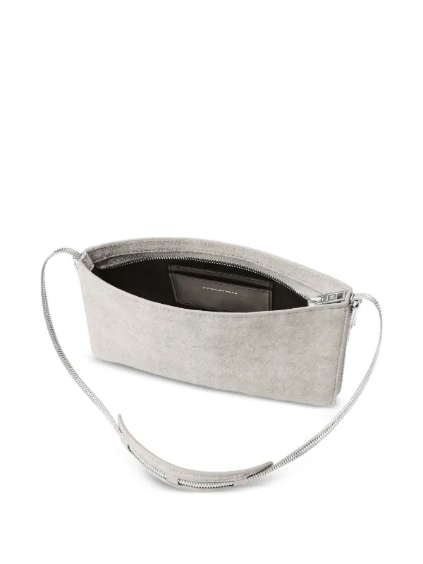alexanderwang シルバー バッグ Alexander Wang Siren ショルダーバッグ | グレー | FARFETCH JP