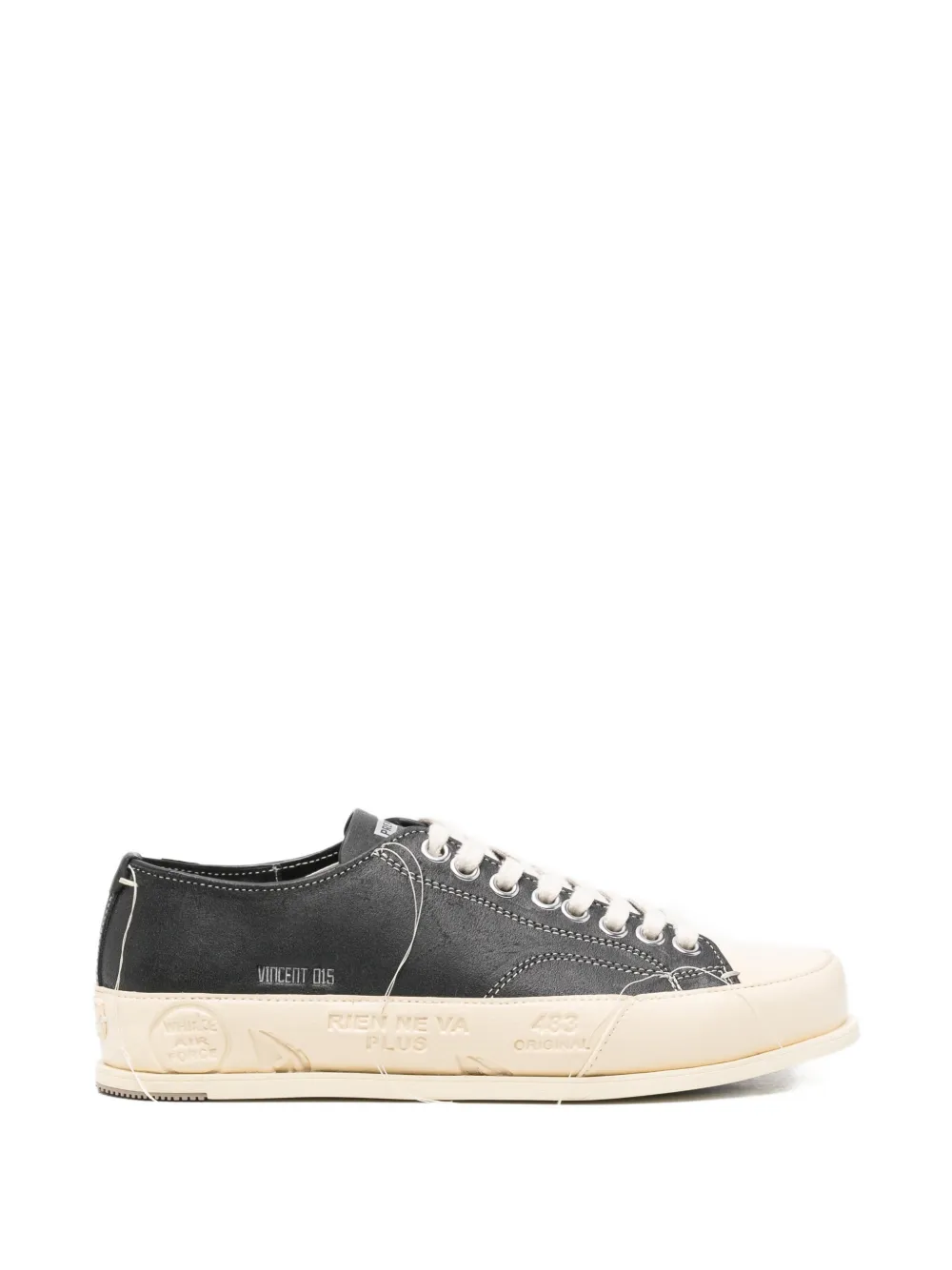 Premiata Vince contrast-toe sneakers - Nero