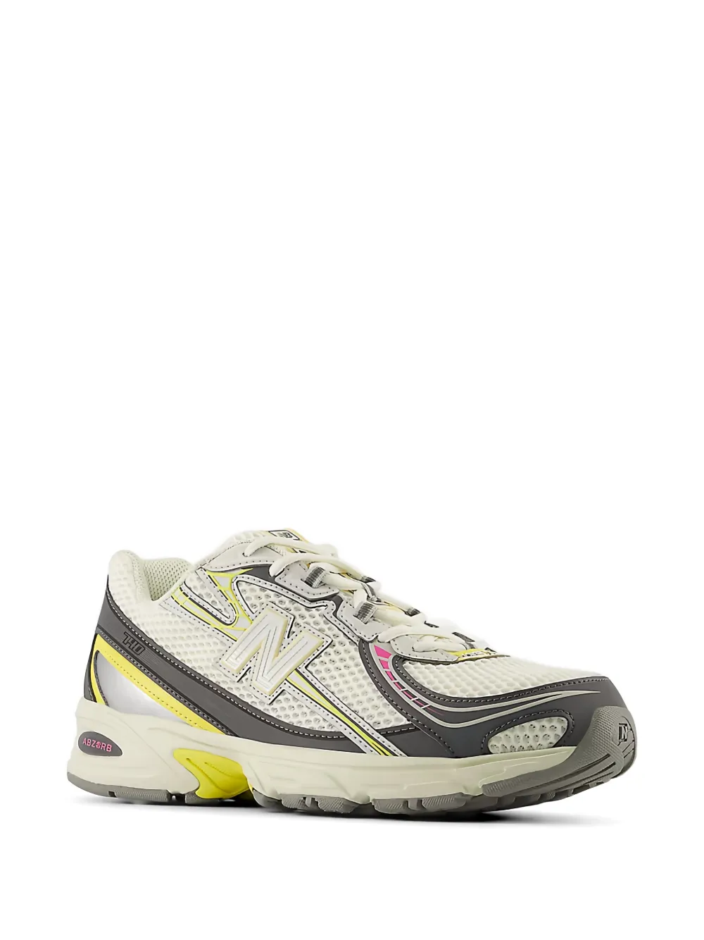 New Balance 740 sneakers met mesh vlak Beige