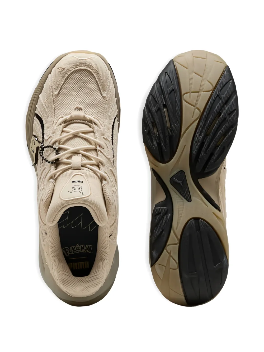 PUMA x Pokémon Mimikyu Inverse lace-up sneakers Beige