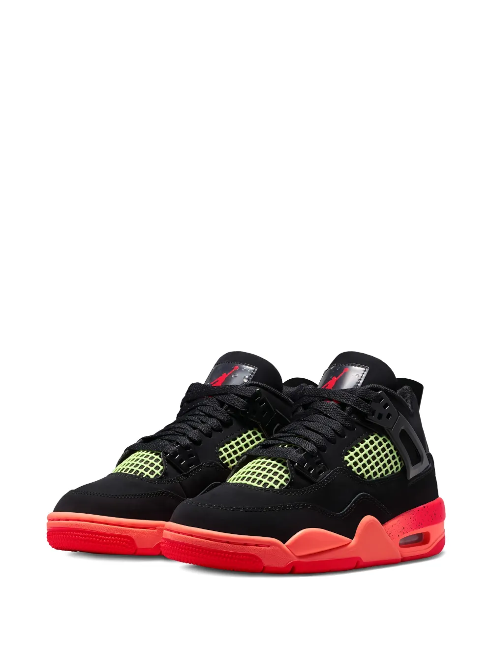 Jordan Kids Air Jordan 4 sneakers Zwart