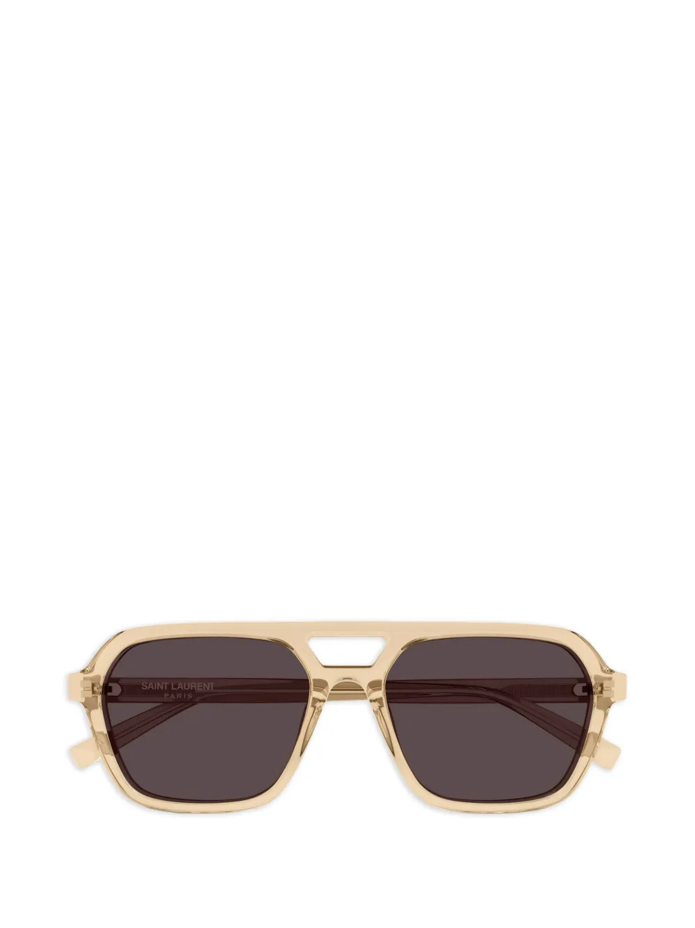 Saint Laurent Eyewear SL 905 geometric-frame sunglasses - Giallo