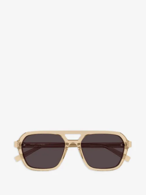 Saint Laurent Eyewear SL 905 기하학 프레임 선글라스