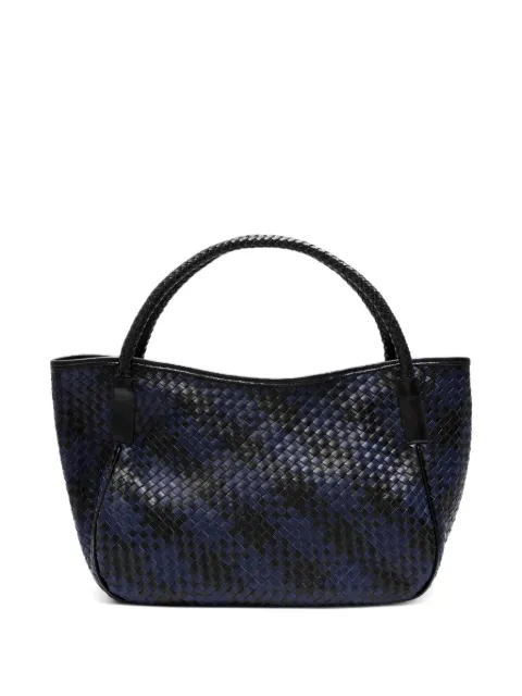 Sarah Chofakian Bolsa tote Nougat de couro trançado