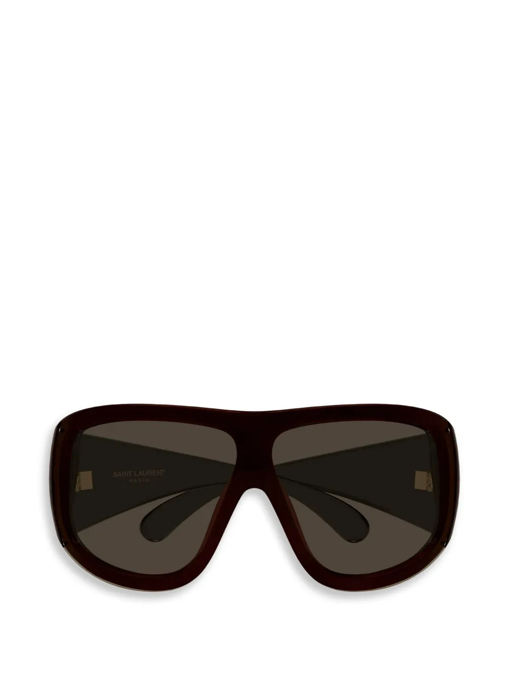Saint Laurent Eyewear SL 914 oversized-frame sunglasses - Marrone
