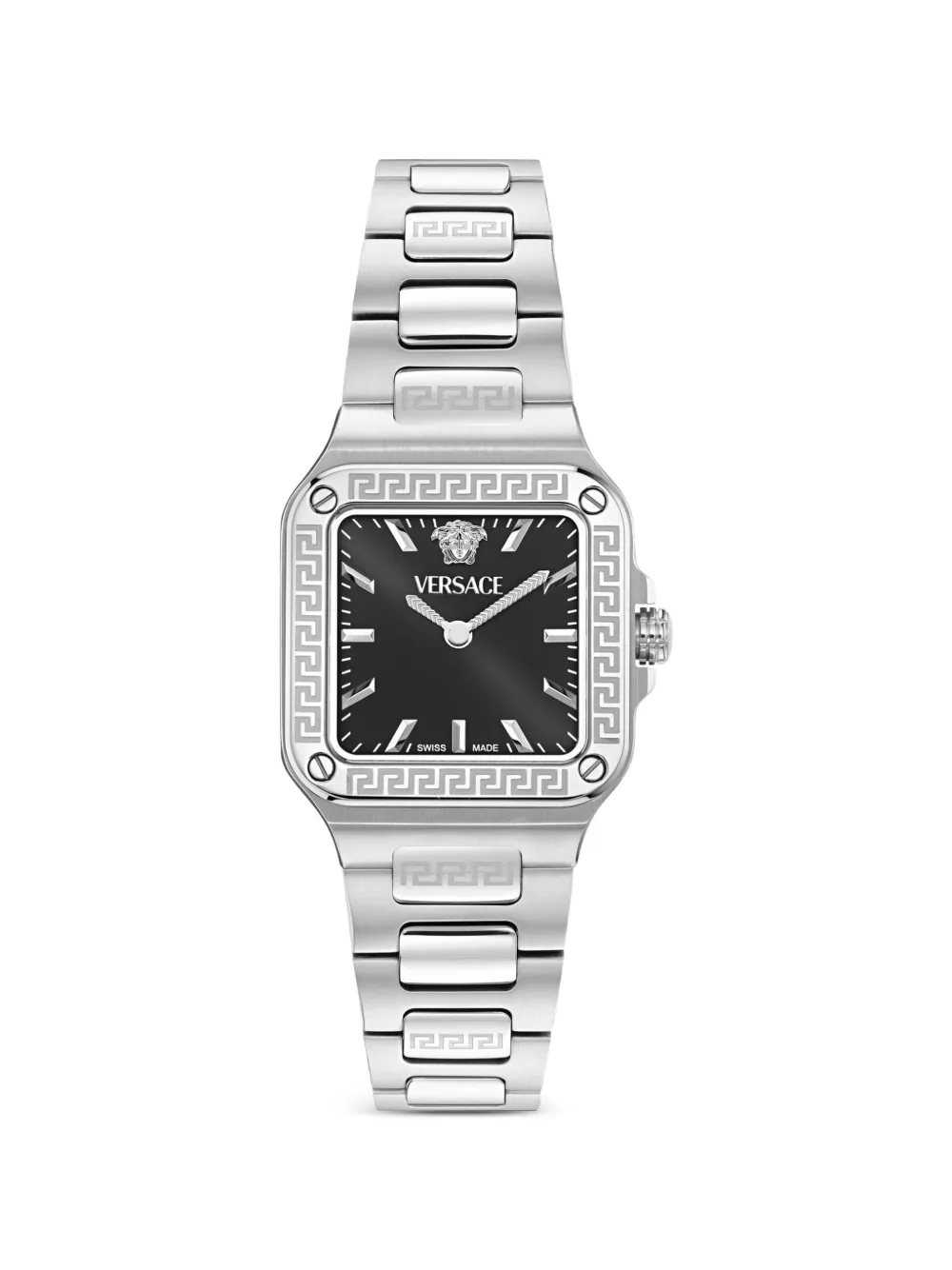 Versace Greca Edge 35mm watch - Nero