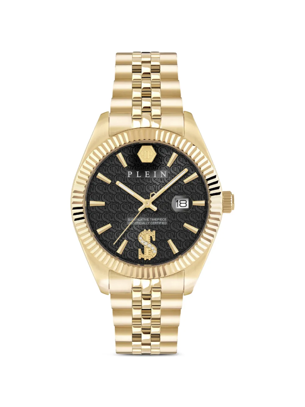 Philipp Plein Date Superlative 41mm watch - Nero