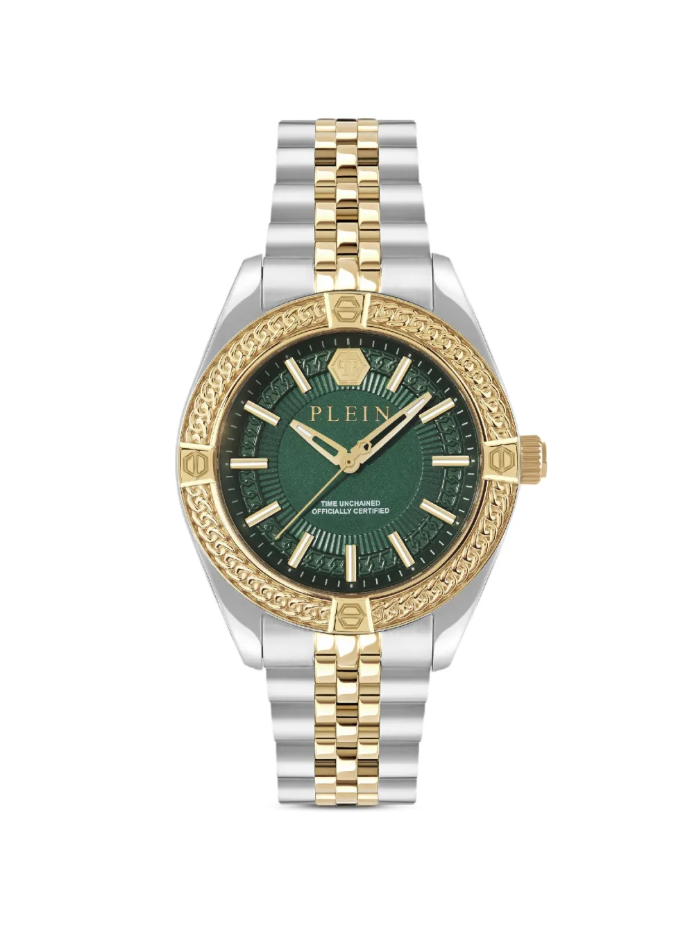 Philipp Plein Icon Chain Armbanduhr 40mm - Grün