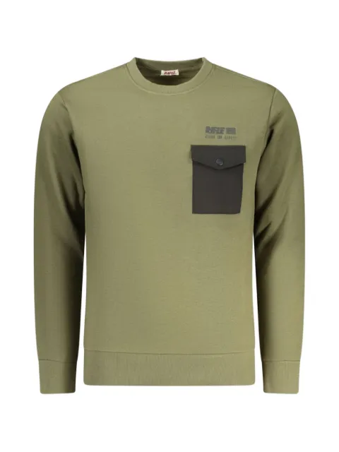 RIFLE flap-pocket cotton sweatshirt