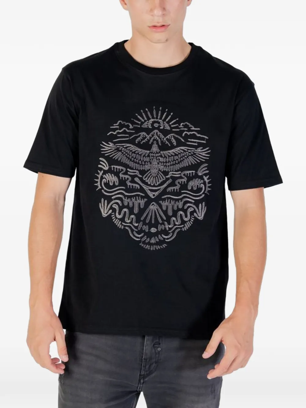 GIANNI LUPO graphic-print t-shirt - Nero