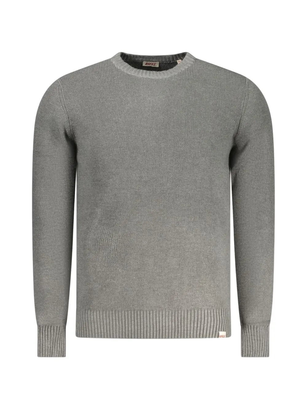 RIFLE crew-neck sweater - Grigio