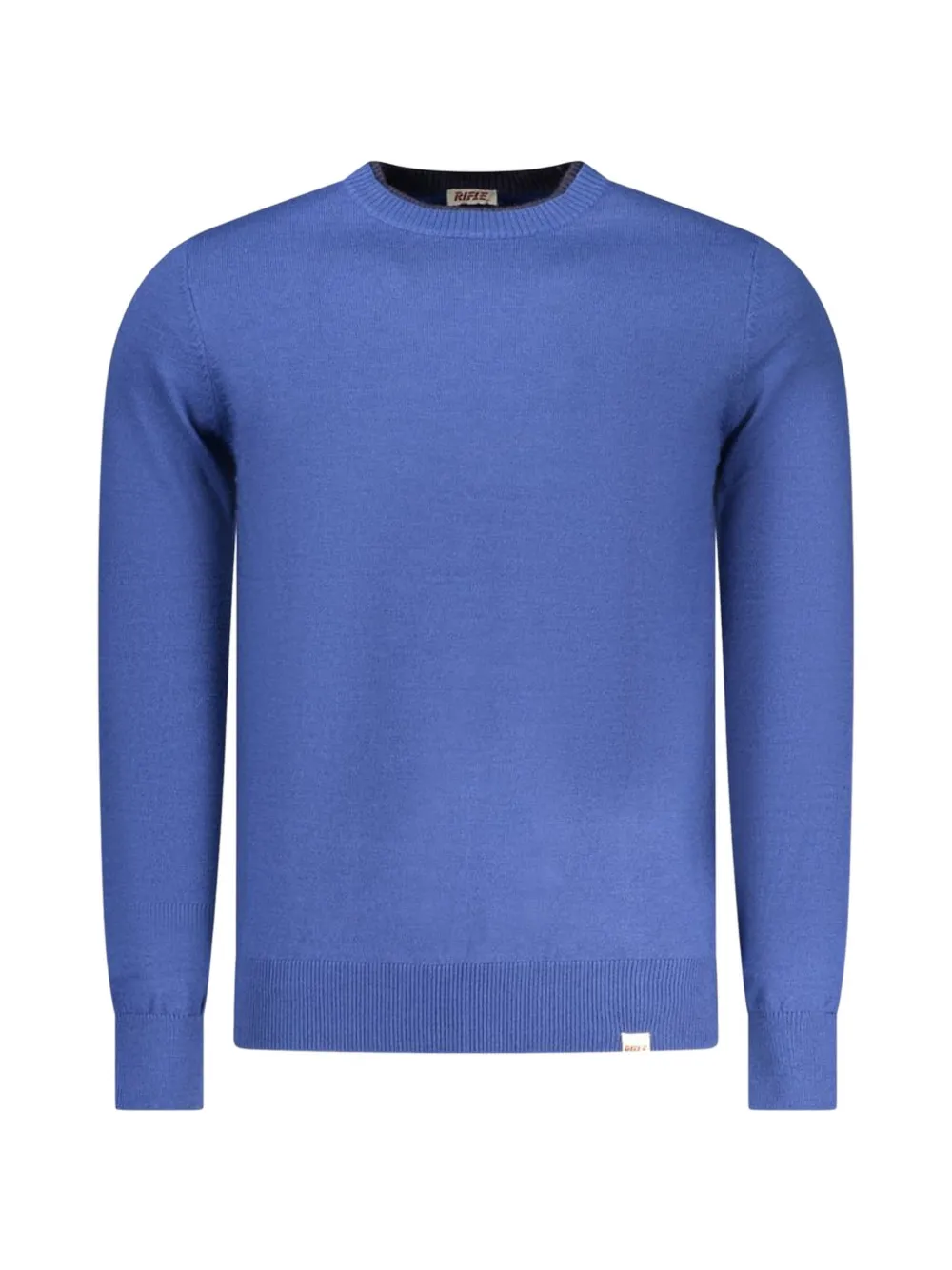 RIFLE fine-knit jumper - Blu