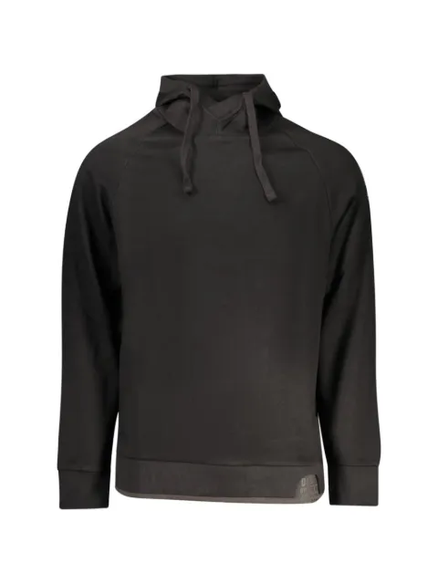 RIFLE logo-patch raglan-sleeve hoodie