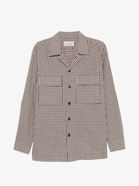 Department 5 Gocentre gingham-check shirt jacket