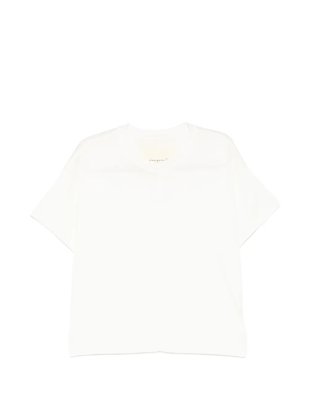 Toogood Fencer central-seam T-shirt - Bianco