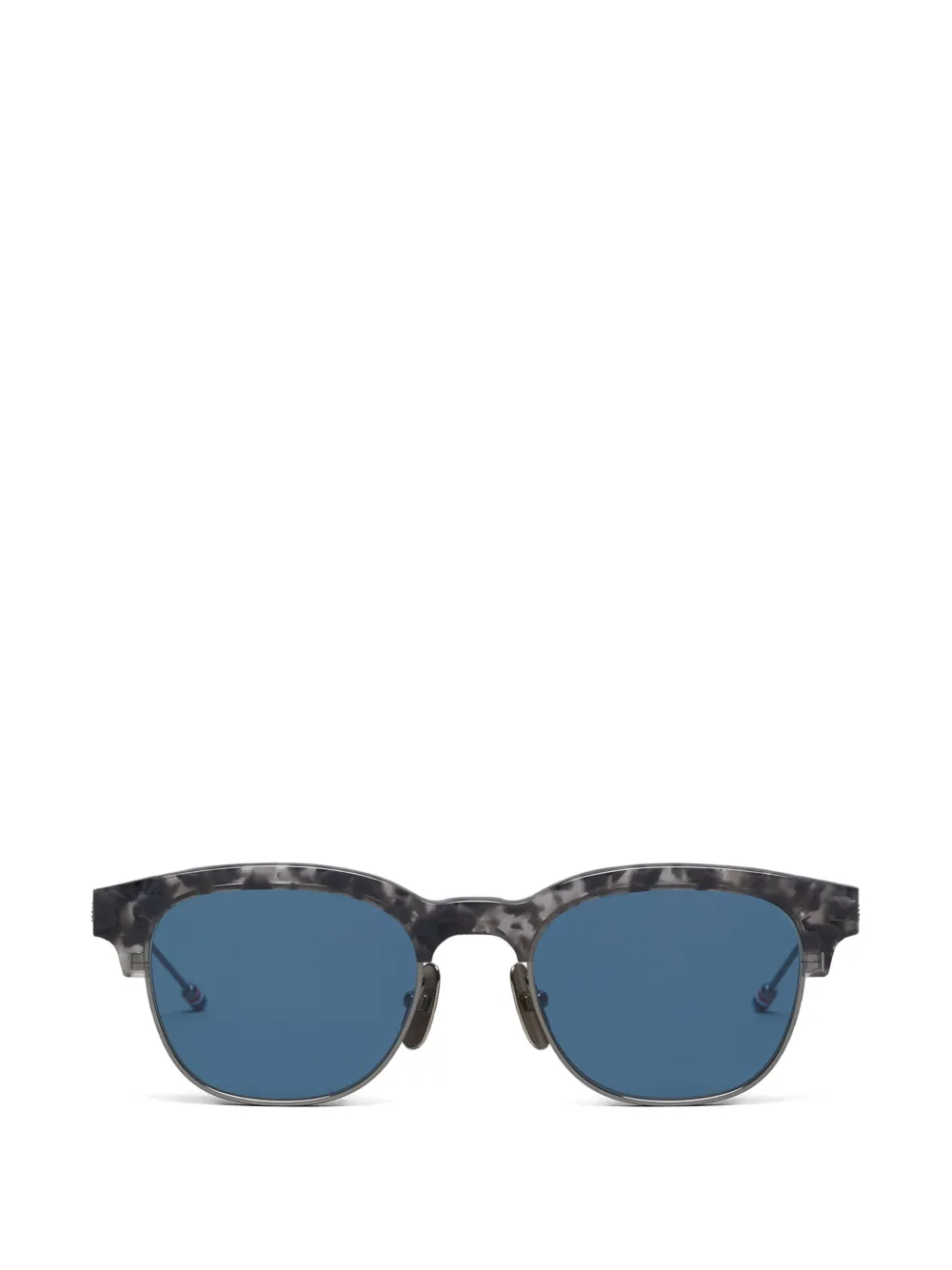 Thom Browne Eyewear oval-frame sunglasses - Grigio