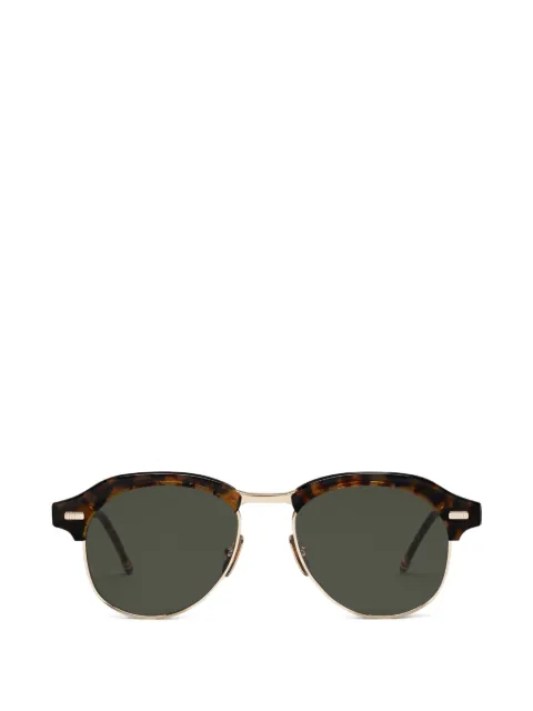 Thom Browne Eyewear 톨토이즈셸 이펙트 선글라스