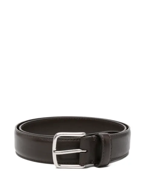 The Row classic leather belt