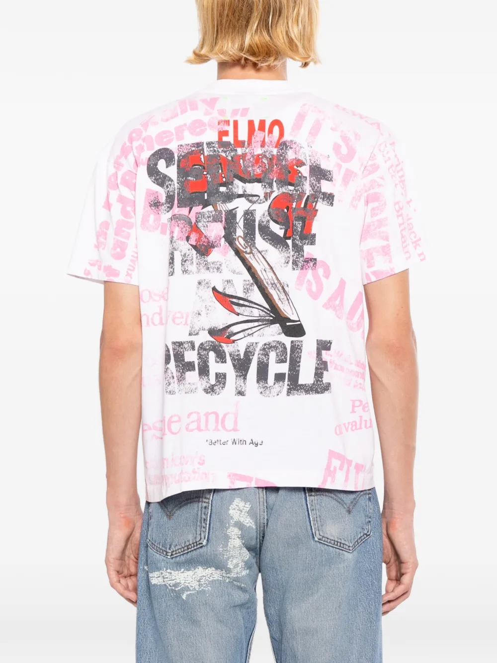 Better with Age T-shirt met grafische print